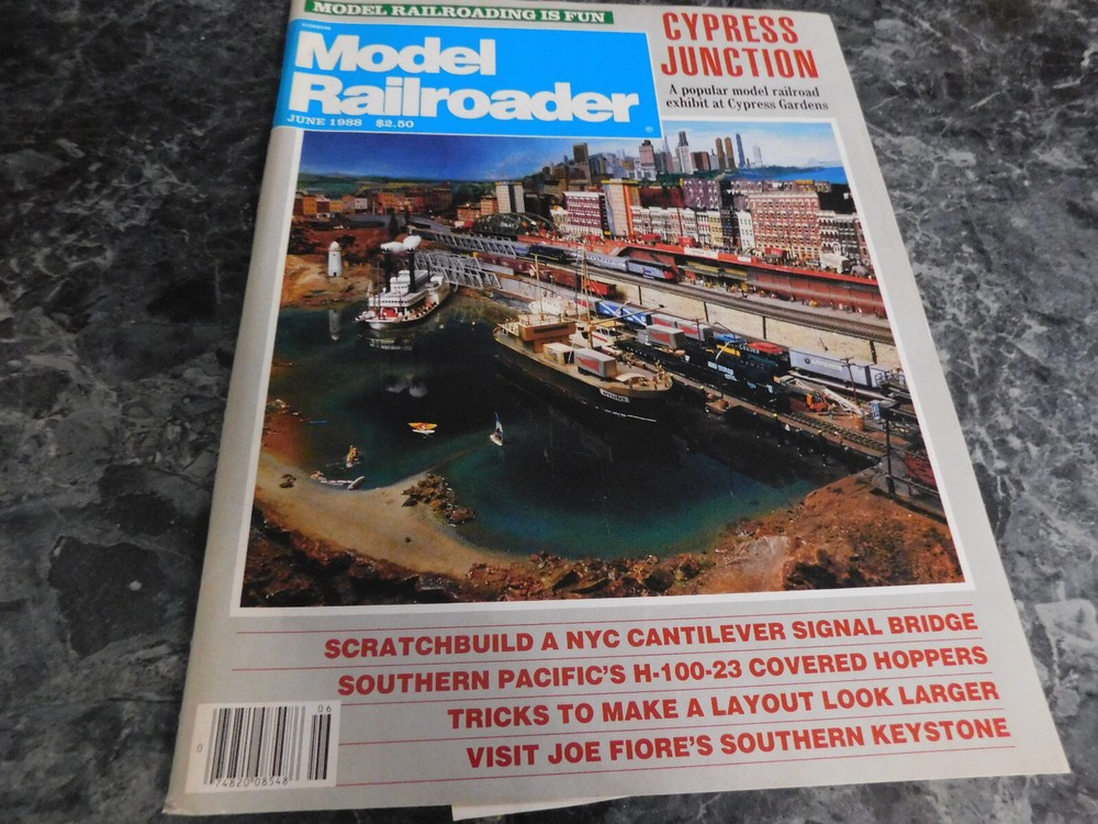 Model Railroader Magazine June 1988