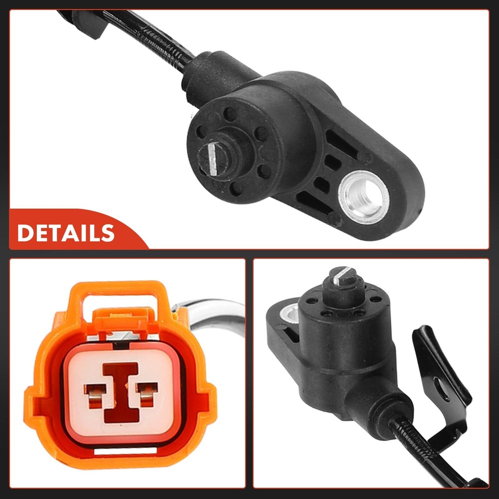 Front Driver Side ABS Wheel Speed Sensor for Honda S2000 2000-2009 Convertible