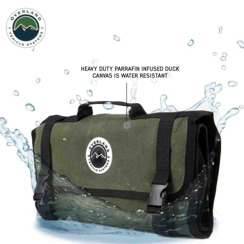 OVS CANVAS ROLLED FIRST AID BAG