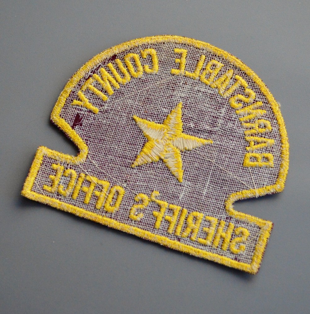 Barnstable County Massachusetts Sheriff's Office Patch +++ Mint MA