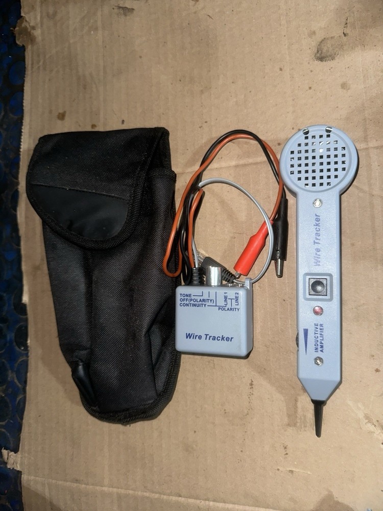 Inductive Amplifier Network Cable Tester Wire Tracker Toner Tone Generator 200EP