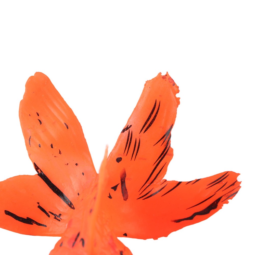 Artificial Fish Glowing Effect Silicone Simulation Gold Fish For Fish Bowl
