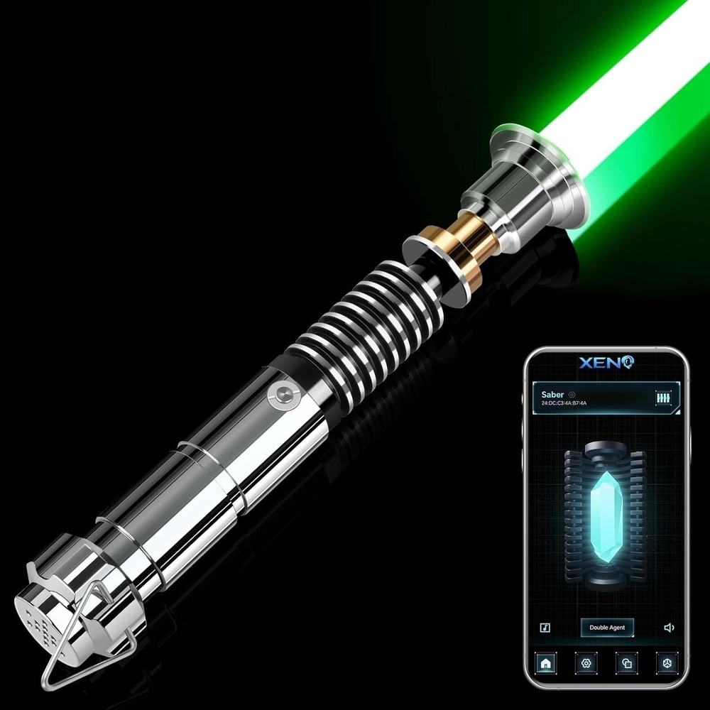 Full Size Interactive Lightsaber with Replaceable Blade & RGB Colors - LK V3.0