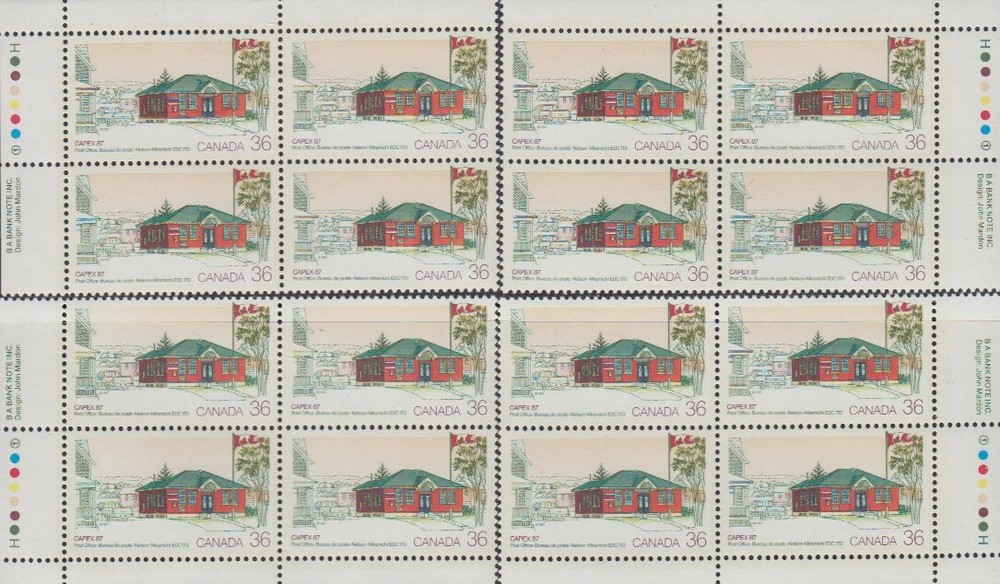 Canada UNITRADE MNH  #  1123    Match Set