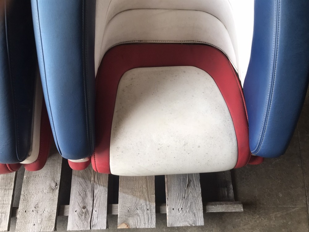 boat captains chairs seats set