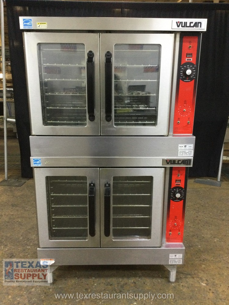 Vulcan VC4GD-10 Gas Double Stack Convection Full Size Oven