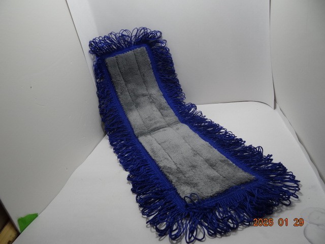 Microfiber With Fringe dry dust mop replacement head 28”