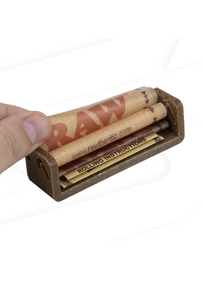 RAW Classic Hemp Plastic Roller Adjustable Rolling Machine 79mm | 12 Units