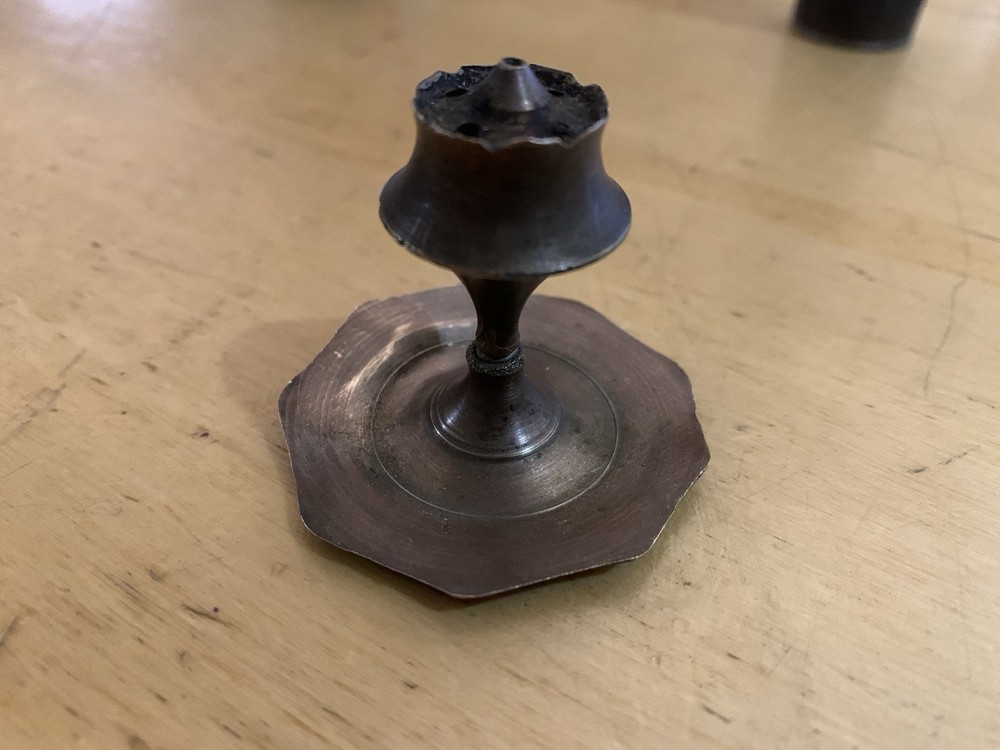VINTAGE Brass Incense Holder