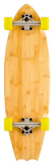Blank Bat Tail (Complete Longboard)