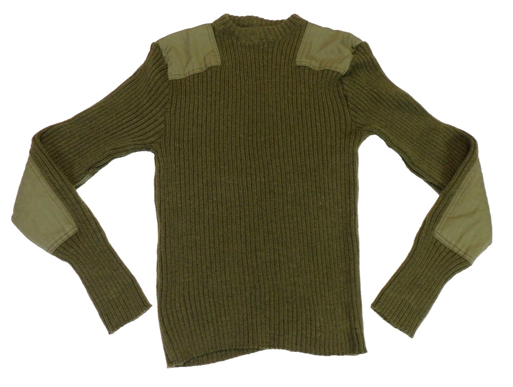 US Marine Green Sweater 42 Service Alpha Wool Desert Storm Uniform USMC Pullover