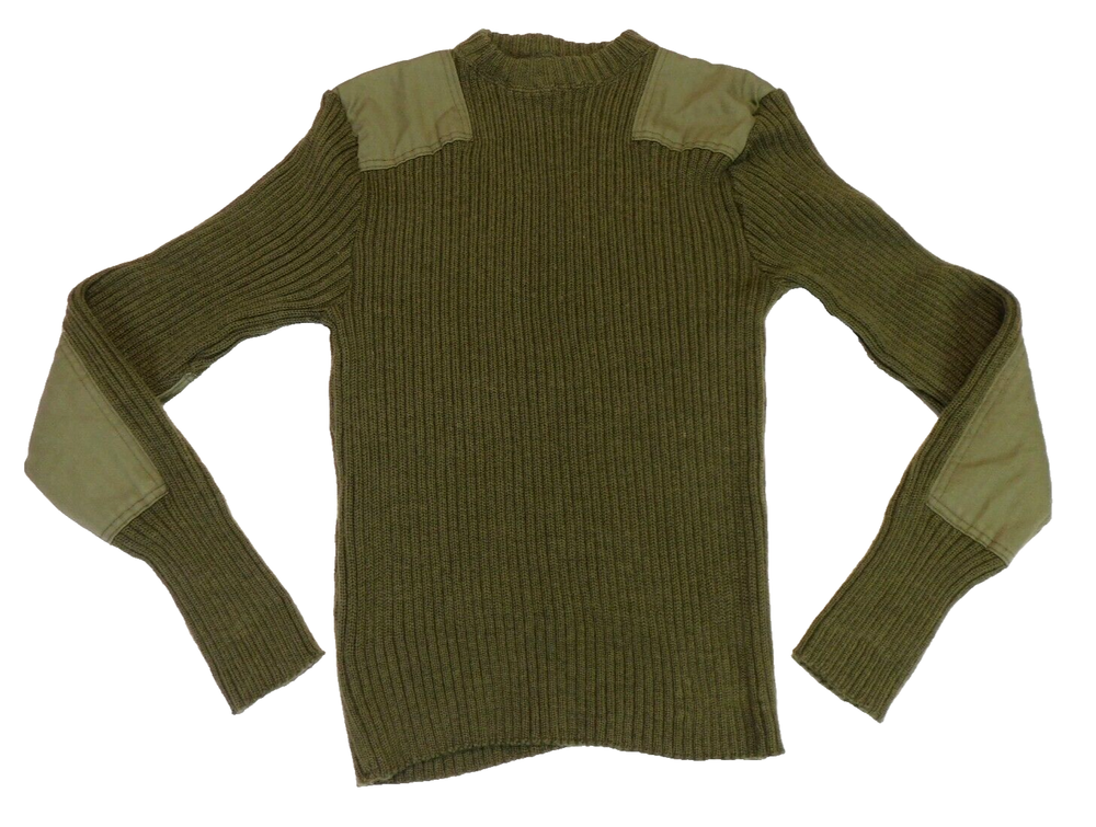 US Marine Green Sweater 42 Service Alpha Wool Desert Storm Uniform USMC Pullover