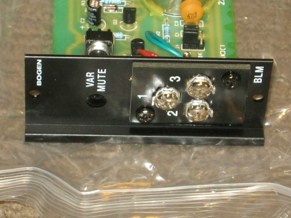 Bogen Communications BLM, D-Series Line Input with Muting