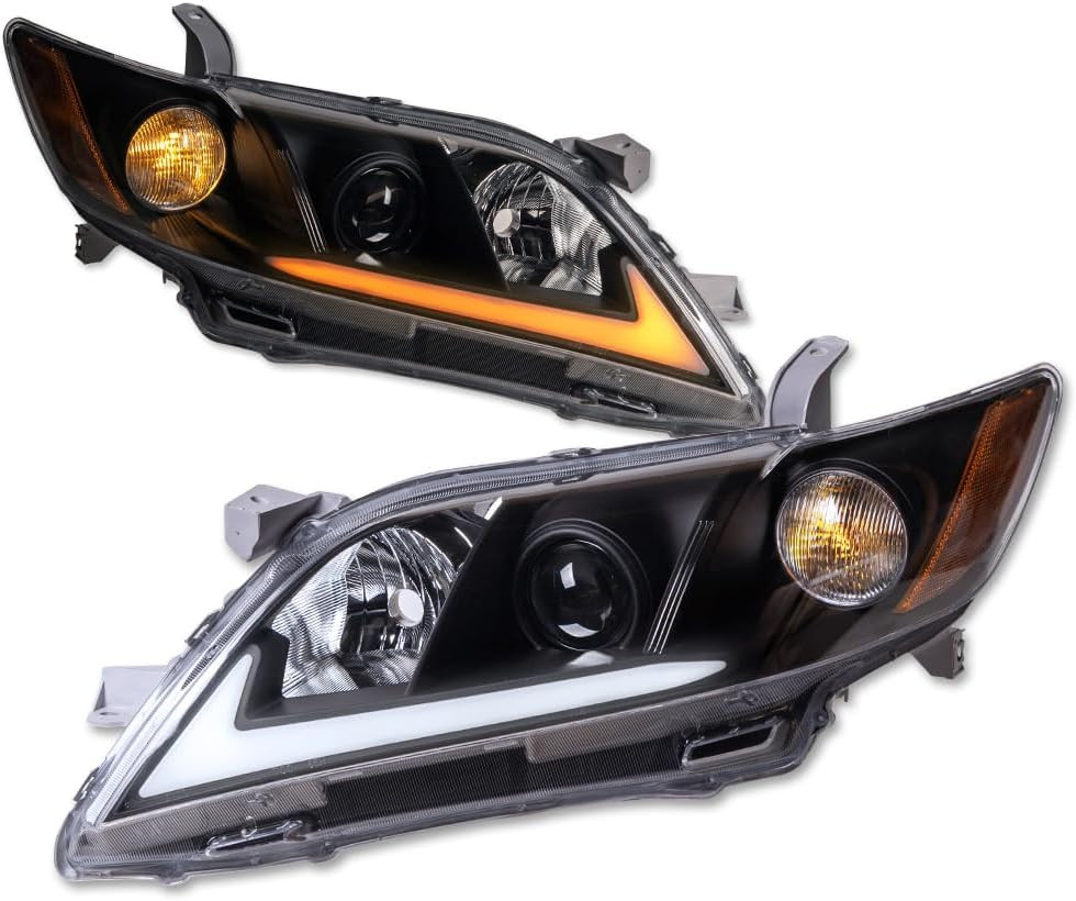 Switchback Sequential LED Projector Headlights|Compatible with 2007-2009 Toyota