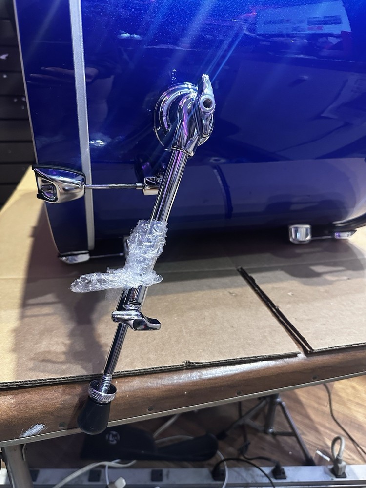 Pearl Export Series 5-Piece Drum Shell Pack – High Voltage Blue – Display Model