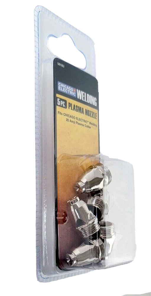 CHICAGO ELECTRIC WELDINGPlasma 20A Cutting Tips, 5 Pack