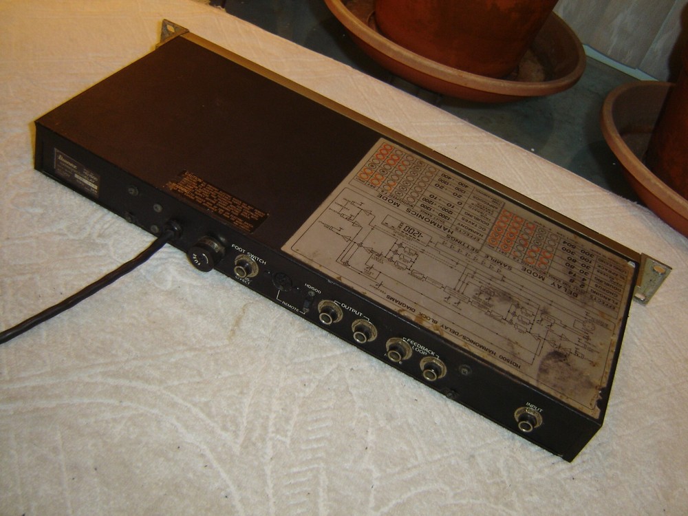 Ibanez HD1500, Harmonics, Delay, FX, Vintage Rack