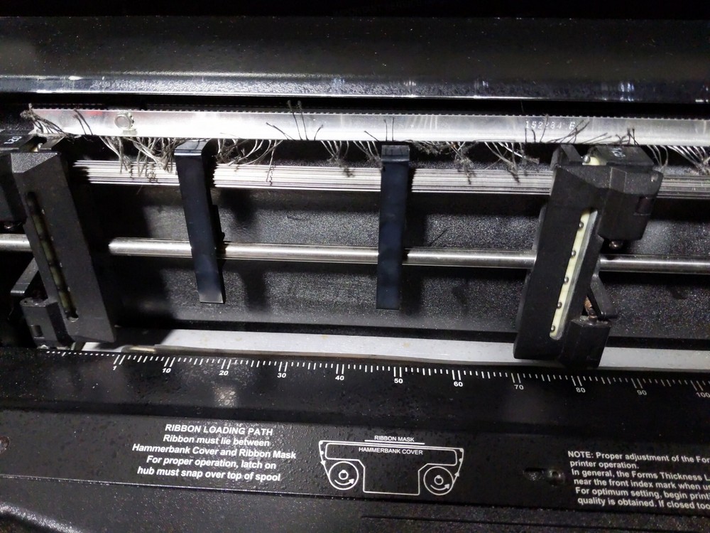 Printronix PSA P5010 Printer + Extra Ribbons Page Count: 70