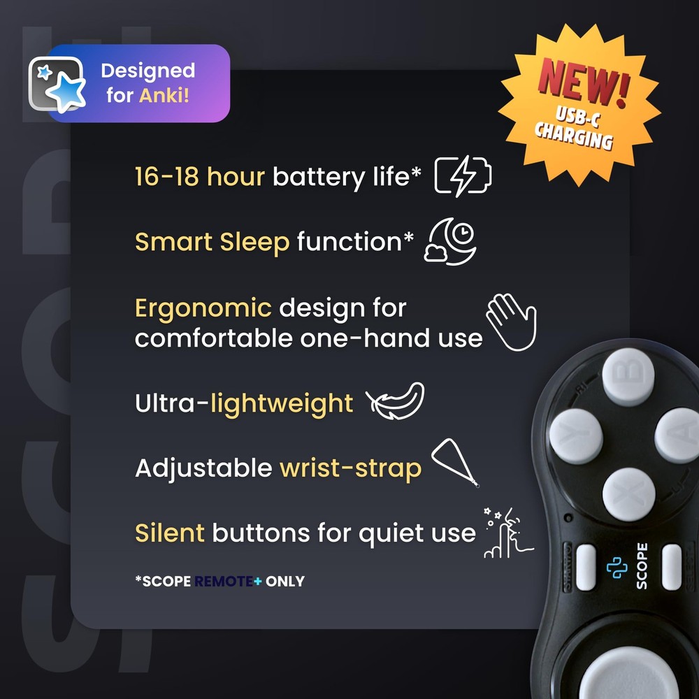 - Remote for Anki. Customizable with Anki Add-on, Compatible with Windows, Ma...