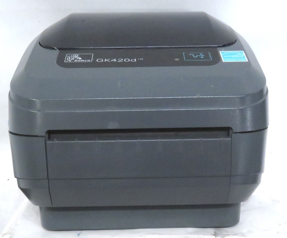 Zebra GK420d Label Printer * Tested Working * USB Ethernet