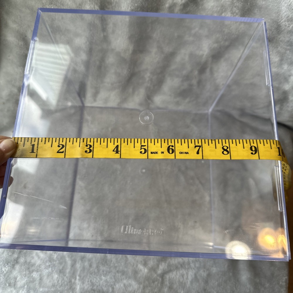 Ultra Pro Plastic Display Case 10 Inch Cube