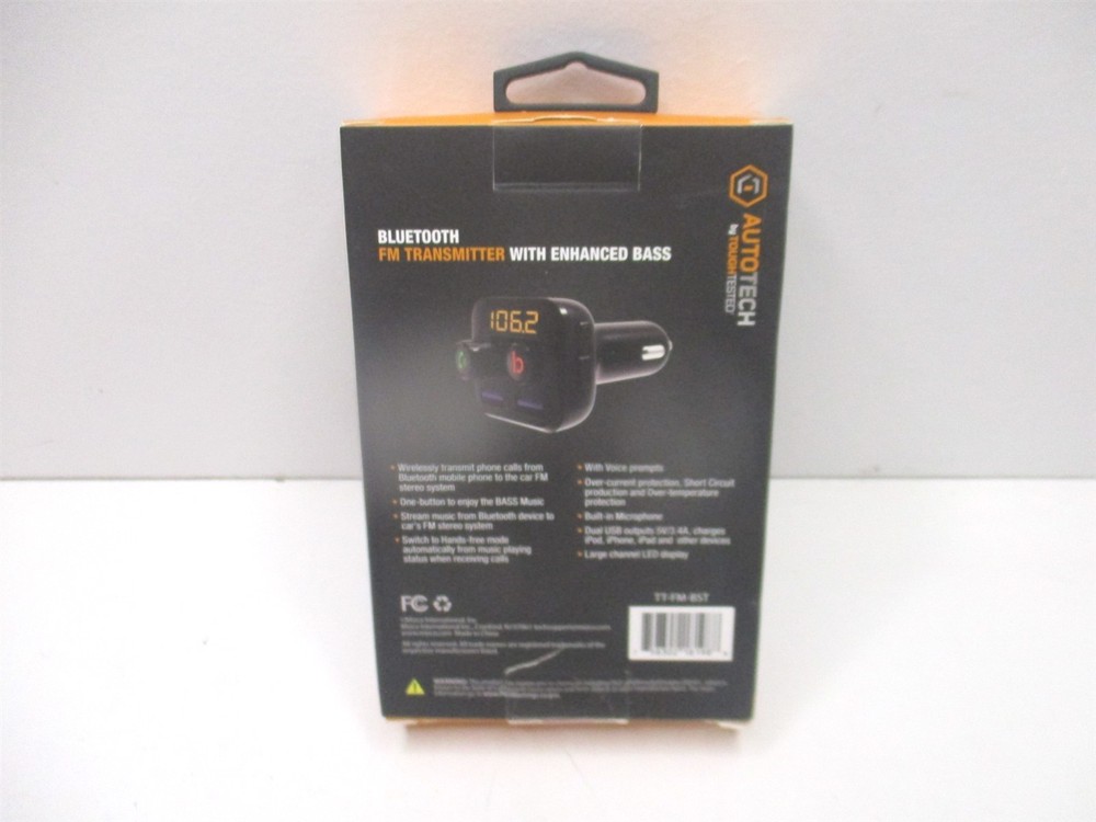 Toughtested (TT-FM-BST) Auto Tech Mizco International FM Transmitter