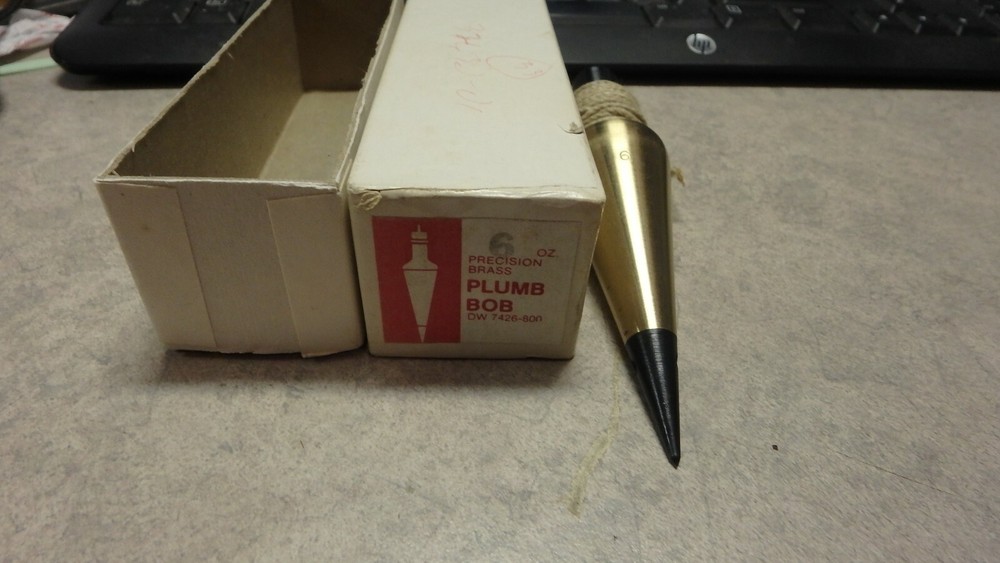 DW7426-800 6oz Brass Plumb Bob's