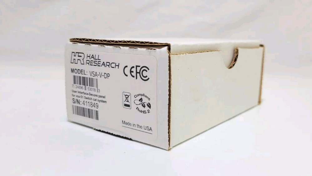 Hall Research VSA-V-DP, VGA/Component+Audio Input Decorative Plate for VSA Sys.