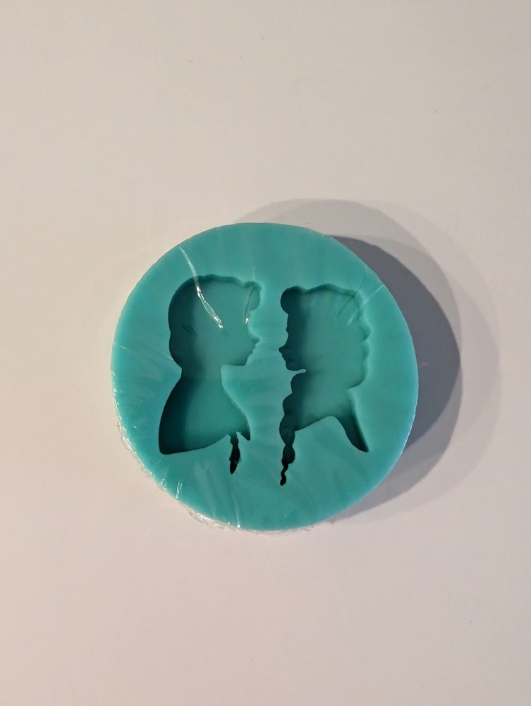 Elsa And Anna Resin Mold -  New In Package