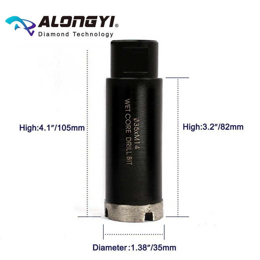35mm Diameter Wet Use Diamond Drilling Core Bit Tile Hole Saws Diamond Drills