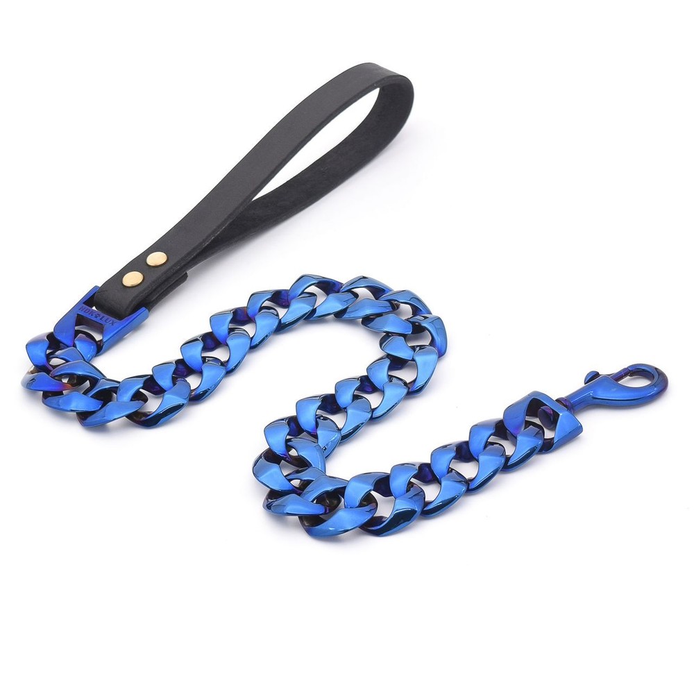 DAZZLING BLUE DOG LEASH