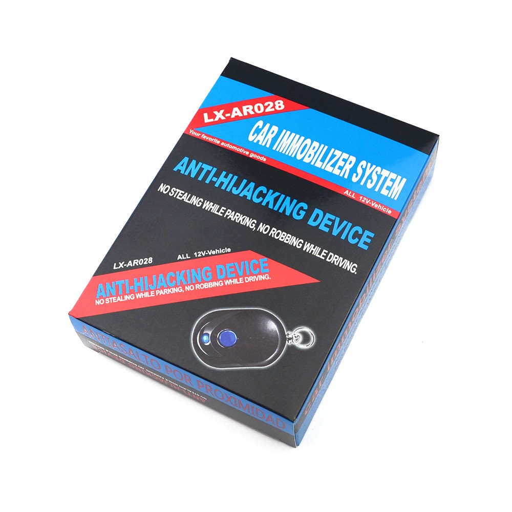 Universal Car Engine Immobilizer Lock Anti Robbery System Anti-stealing Alarm