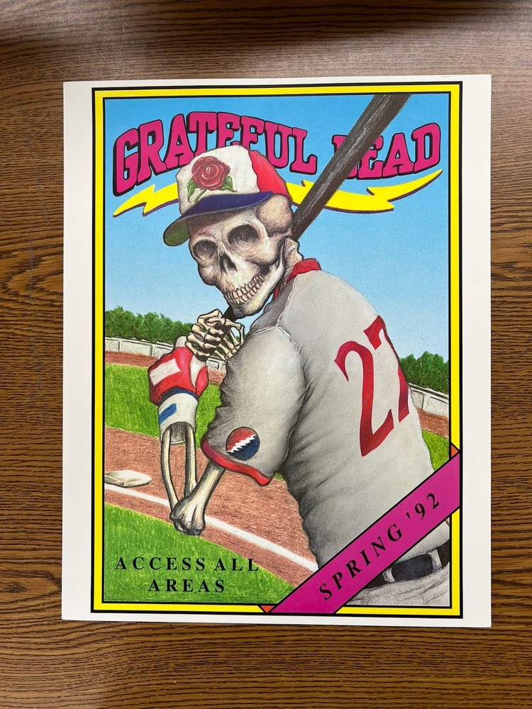 Greatful Dead Giant Postcards 1999 & 2000