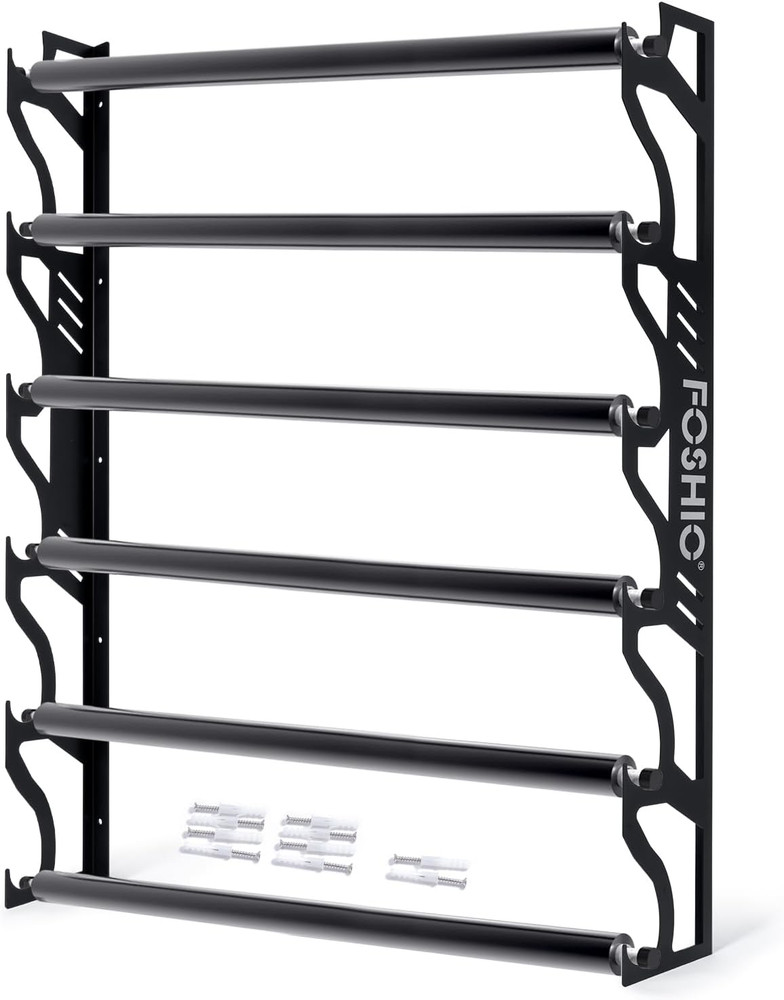 Vinyl Roll Holder, Metal Vinyl Rack with Mounting Hardware Wall Mounted for Pull
