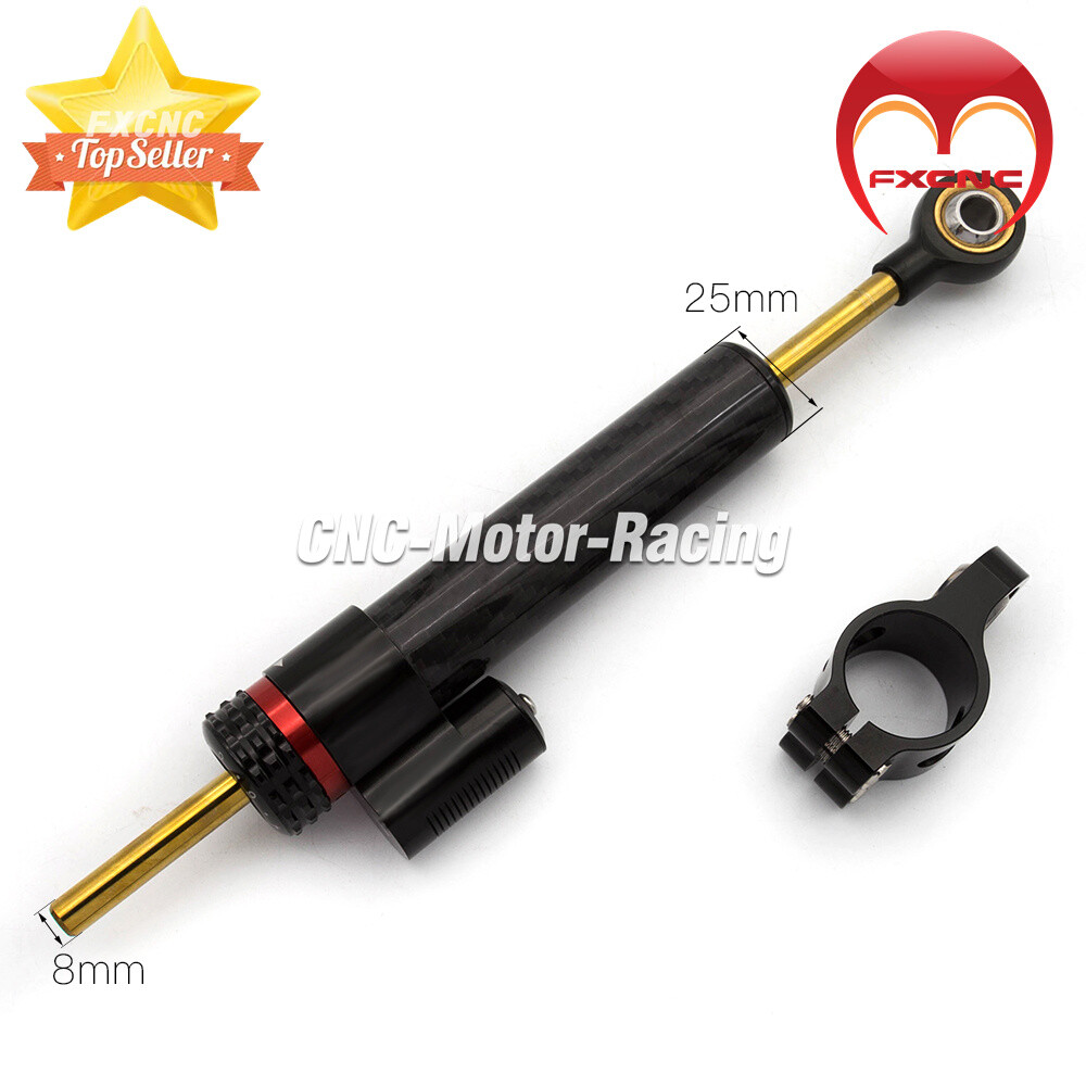 CNC Adjustable Stabilizer Steering Damper Bracket Kit For Suzuki SV650 2016-2024
