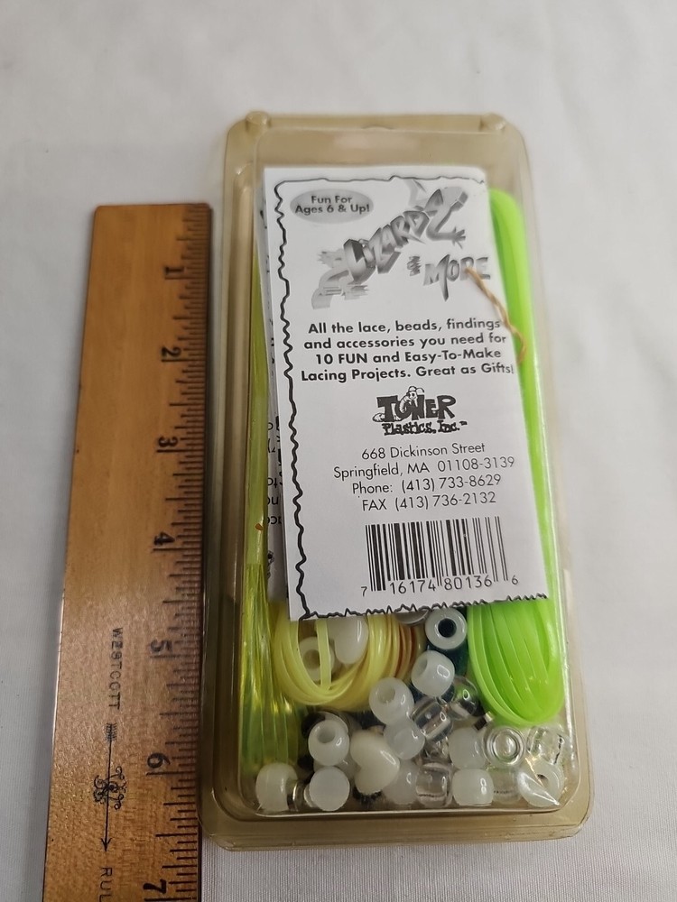 Lizards & More Craft Lace GLOW Activity Kit--10 Easy Projects!