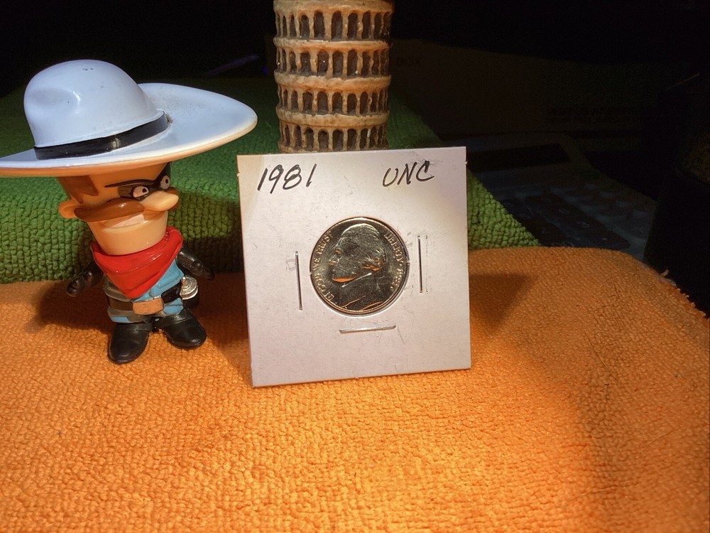 1981 JEFFERSON NICKEL UNCIRCULATED