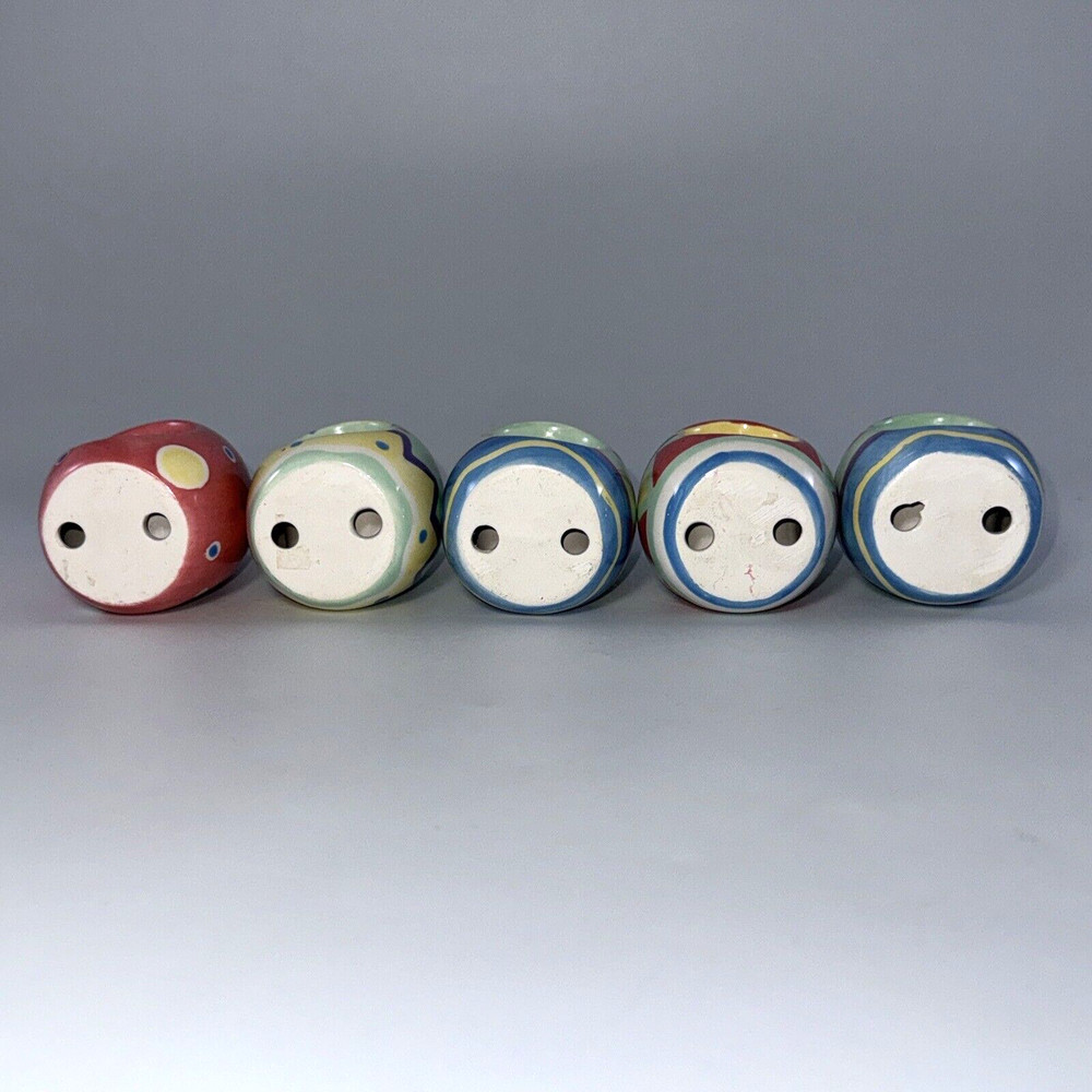 Ceramic Easter Egg Shaped Napkin Rings