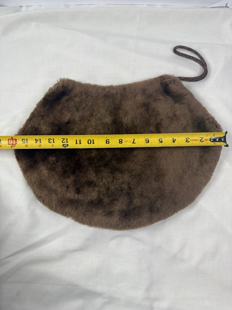 Vintage Mouton Muff Purse