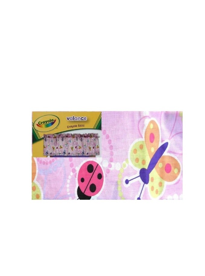 Crayola Bzzz Valance - Pink