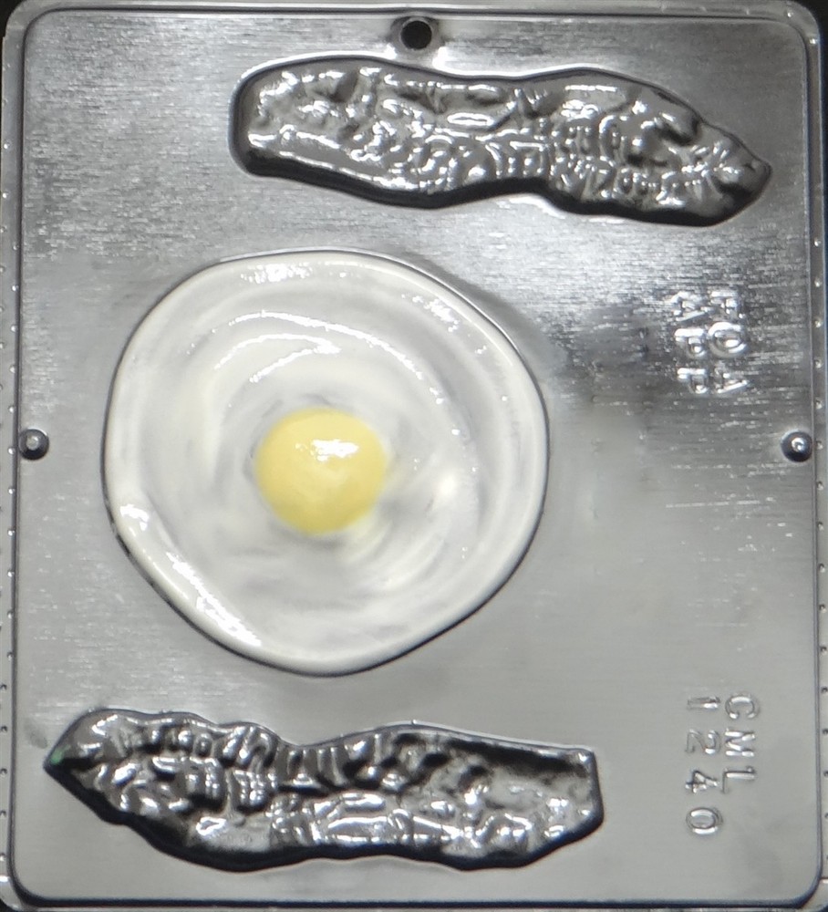Bacon & Eggs Chocolate Candy Mold  1240 NEW