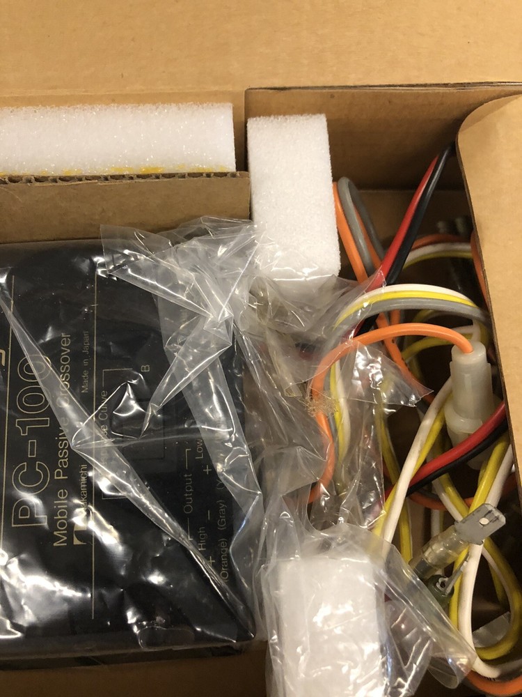 NEW NAKAMICHI PC-100 MOBILE 2 WAY PASSIVE CROSSOVER