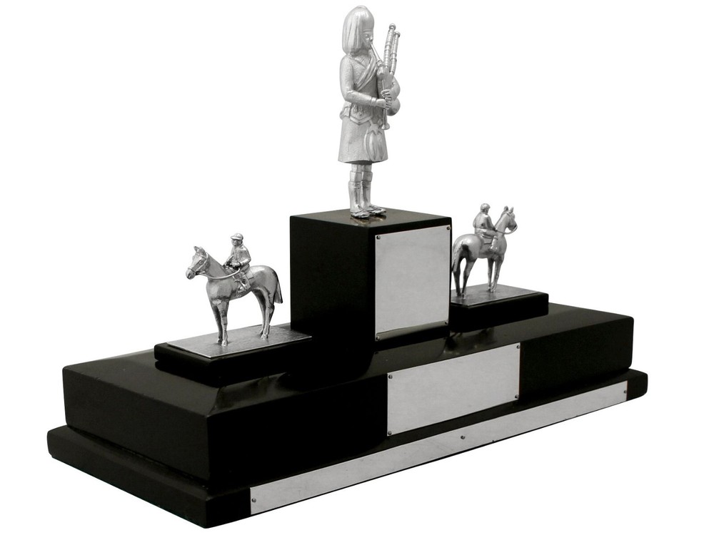 Vintage Sterling Silver Presentation Trophy Centrepiece