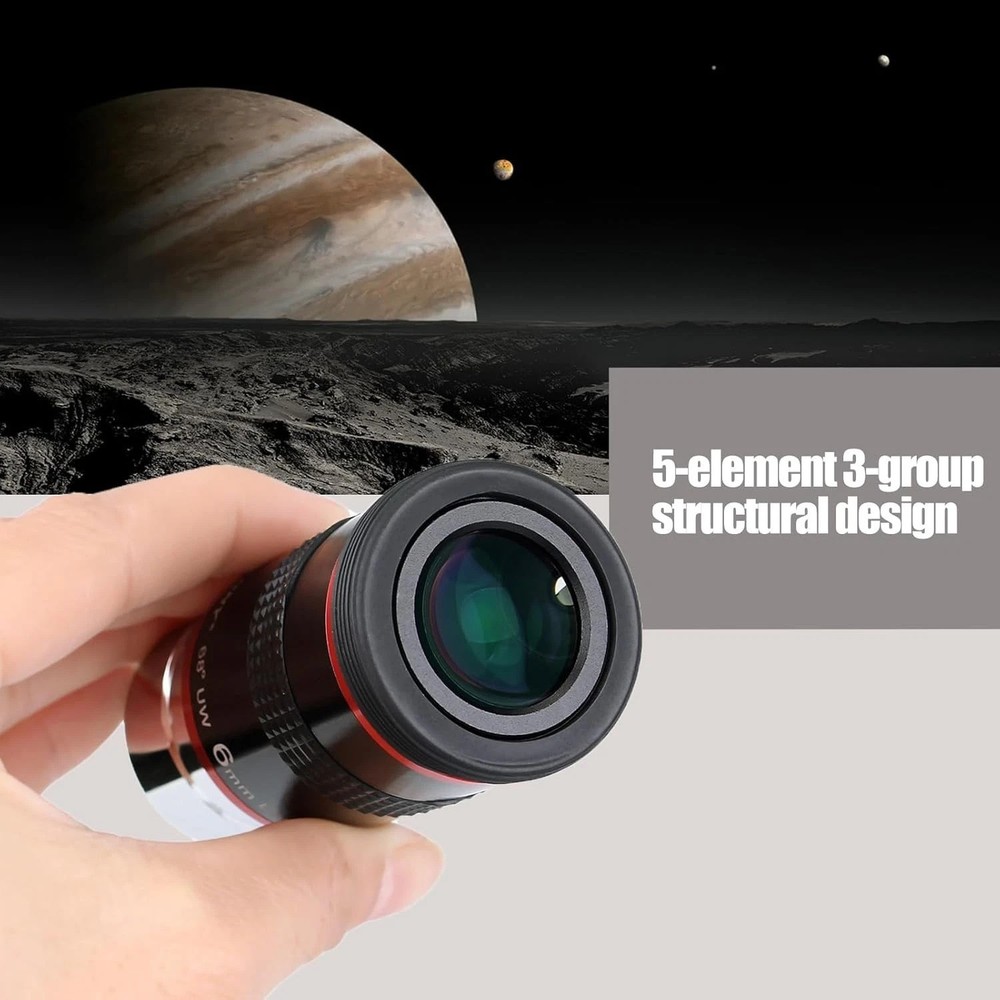68° Wide Angle Eyepiece for Planetary Viewing-