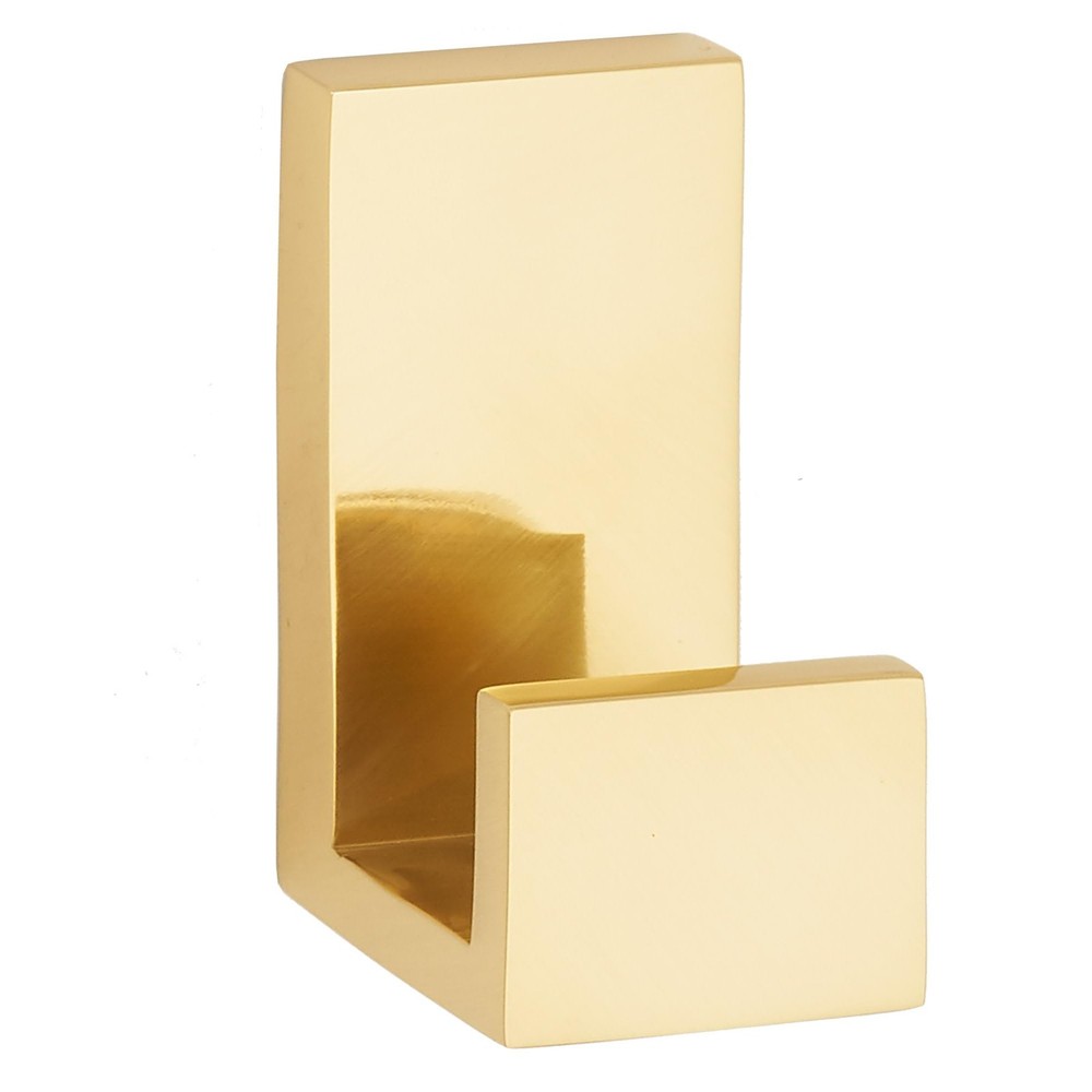Alno A6481-PB Linear 1-3/4" Robe Hook Polished Brass