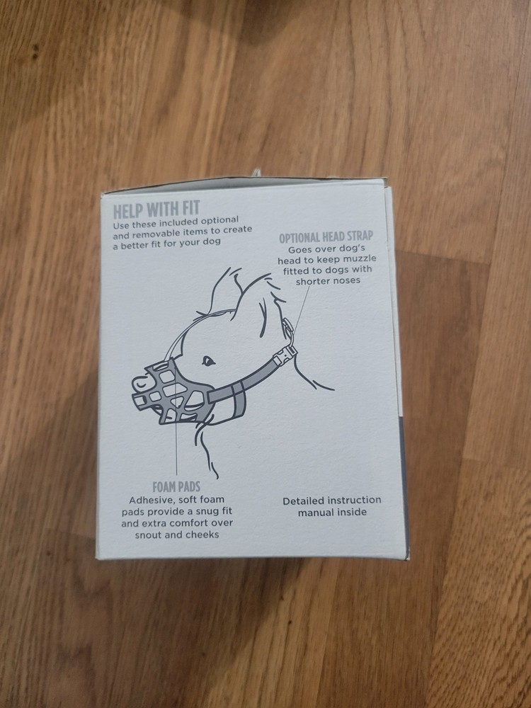 Top Paw Training Adjustable Dog/Canine Basket Muzzle MED