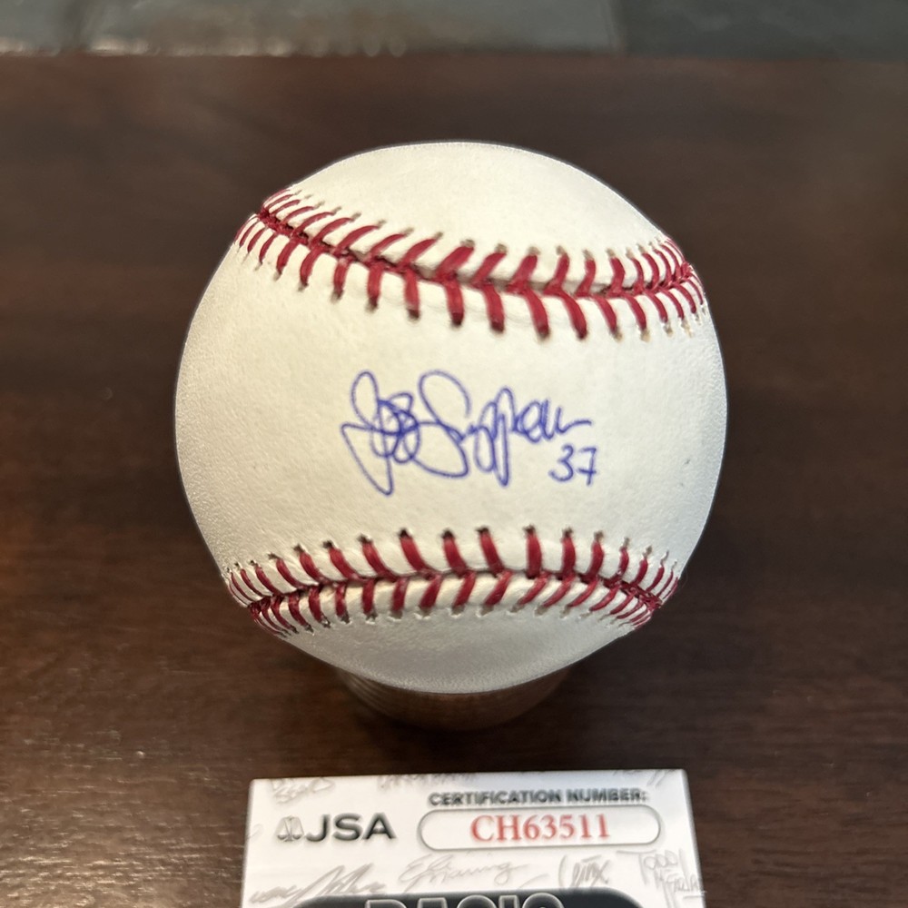 JEFF Supan Signed ROMLB Baseball. JSA New Baseball