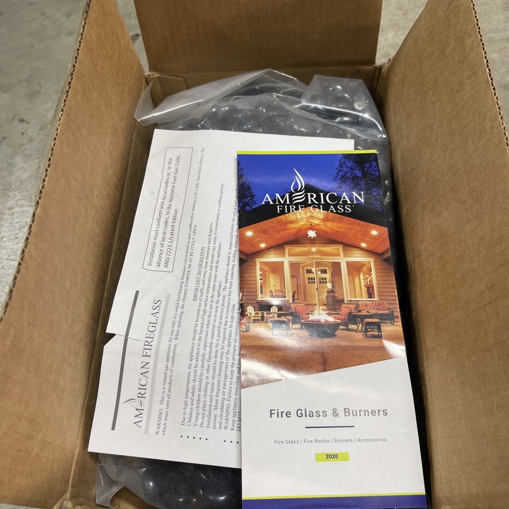 American Fireglass Fireplace and Fire Pit Glass