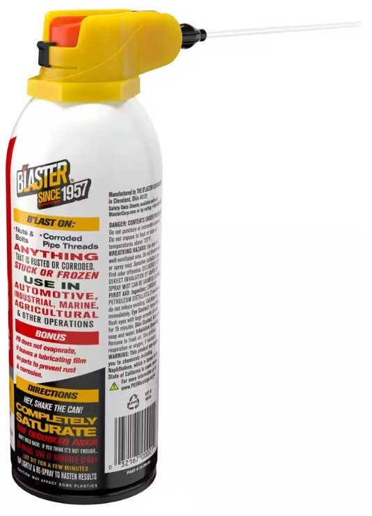 Blaster Powerful Rust Penetrating Catalyst With ProStraw - 11 oz.