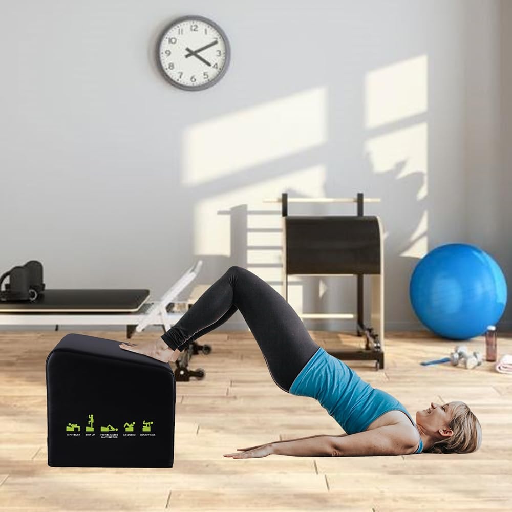 WINDFOOT Hip Thrust Machine & Glute Bridge Exercise Machine, Hip Thrust Bench...